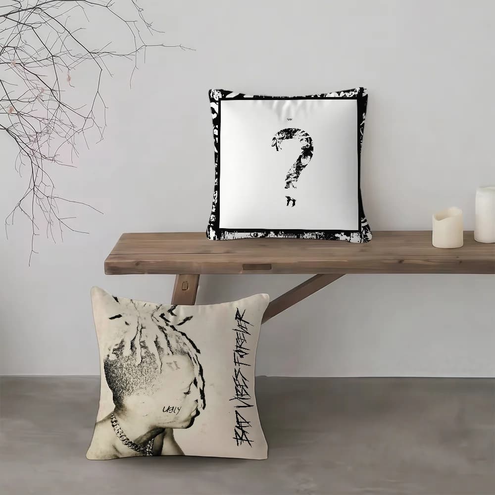 cushion cover Comfort Style Sofa Chair Cushions Rapper For Living Room X-XXXTentacionS Decor Fashionable Gift
