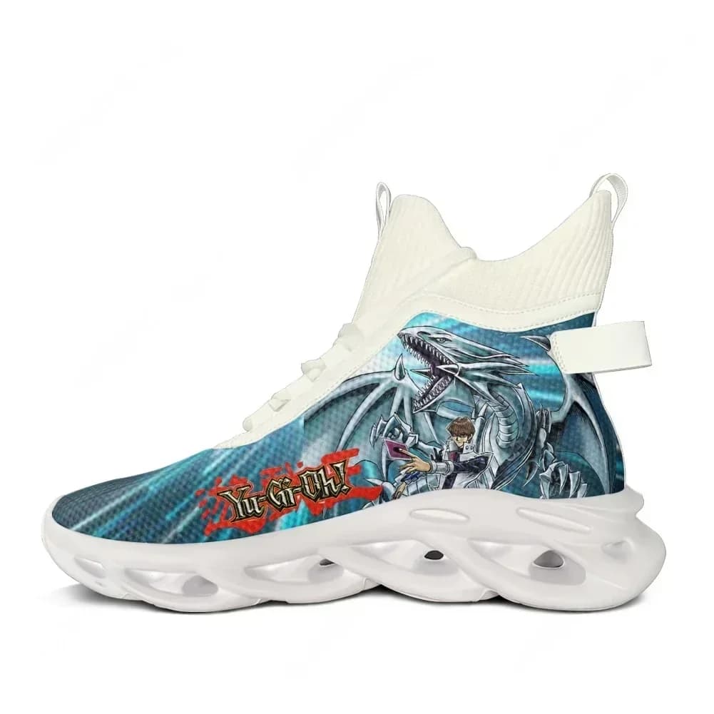 Yu-Gi-Oh High Top Sneakers Anime Manga Scarpe da ginnastica sportive da uomo, da donna, per adolescenti, scarpe da corsa, scarpe da ginnastica con lacci in rete, scarpe personalizzate