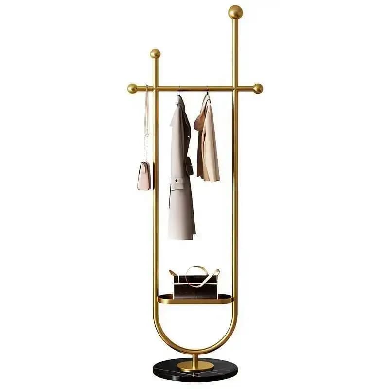 Perchero Appendiabiti Appendiabiti Soggiorno Oro Sala Ingresso Boutique Rack Metallo Nordic Stand Appendiabiti Scaffalature Mobili Burro