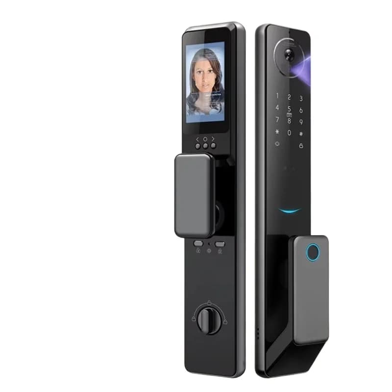Serratura intelligente Porta di sicurezza digitale intelligente senza fili con impronta digitale intelligente con serratura per telecamera domestica