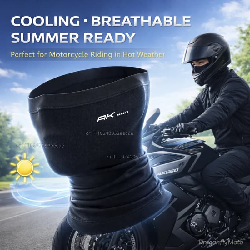 Moto Kymco AK550 AK 500 550AK Mask, Balaclava Extensive Road Bike Cooling, Custom Logo