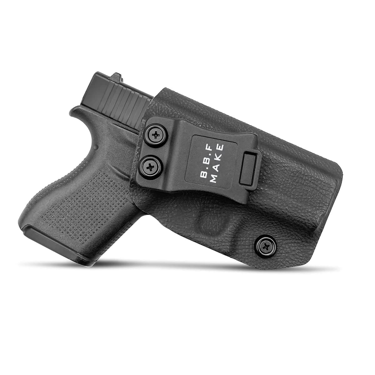 Dermatoglyph Kydex fondina IWB per Glock 43 / Glock 43X custodia per pistola-cintura interna porta fondina nascosta per G43/G43X