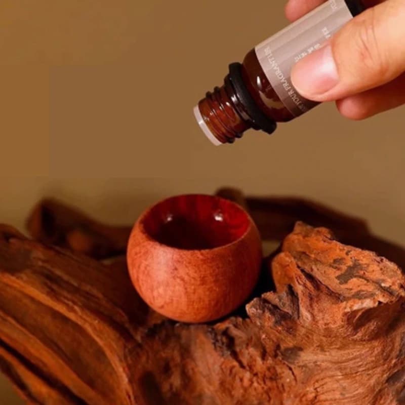 Diffusore di Aromi in Legno Naturale - Fragranza a Lunga Durata per Camera da Letto e Soggiorno, Ornamento Decorativo Diffusore di Profumo
