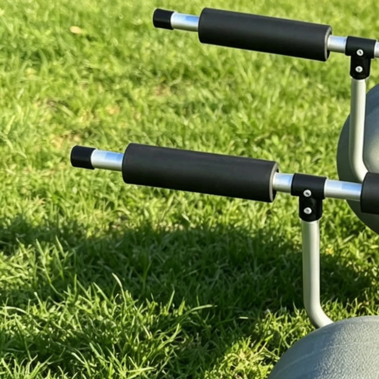 Carrello per Kayak con Ruote da Spiaggia, Portatile e Pieghevole, Protezione per Scafo, Imbottitura Regolabile