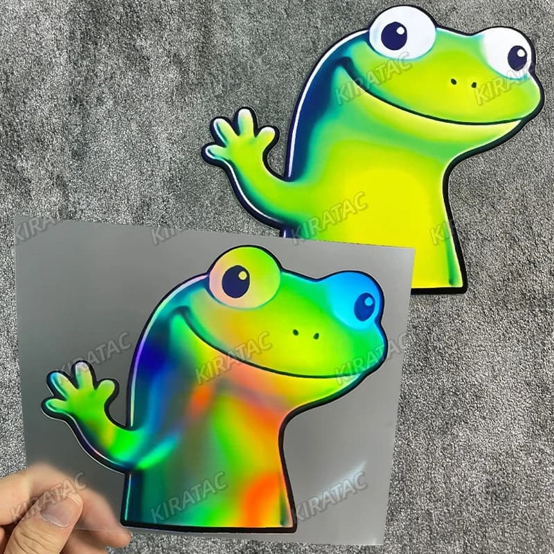 Funny Meme Lizard Motorcycle Stickers Waterproof for Motorbike Scooter Body Car Window Bumper Laptop Universal Vinyl Decals