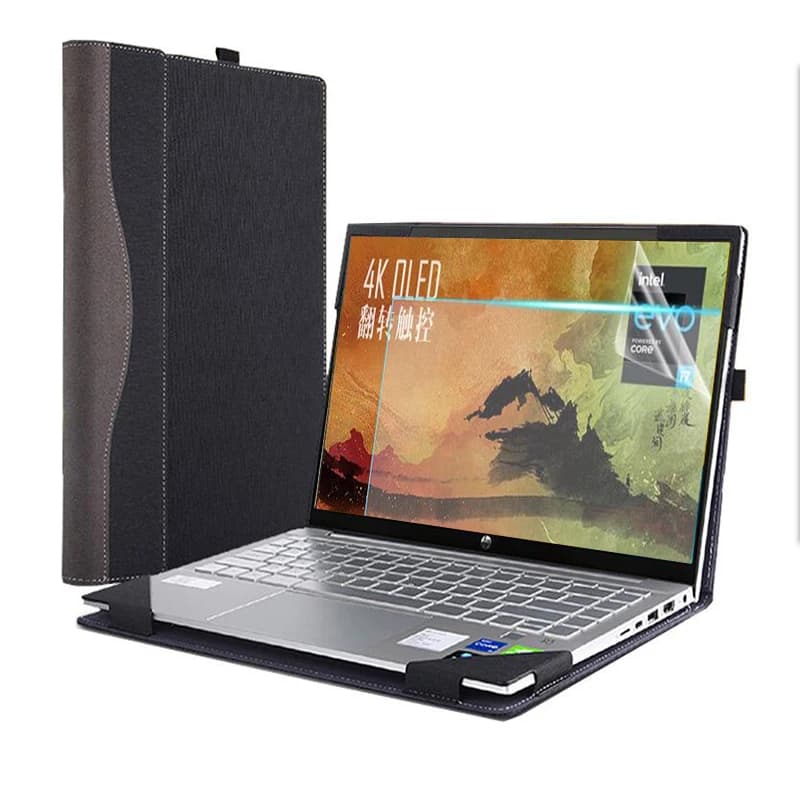 Custodia per laptop per Asus ZenBook UXF3000 Flip 13 UX363 UX371 S13 Custodia per notebook per laptop Custodia protettiva in PU Custodia protettiva