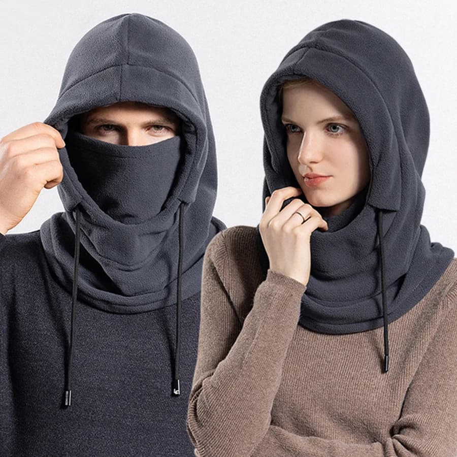 Passamontagna Maschera per il viso, Maschera da sci invernale per uomo e donna adatta per il ciclismo all'aperto in tempo freddo Cappello caldo antivento