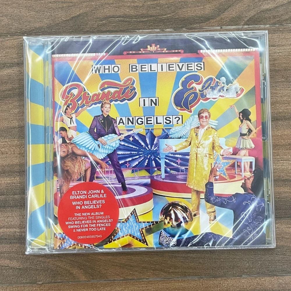 Elton John e Brandi Carlile: Chi Crede negli Angeli - Album Duetto 2025 - CD Sigillato - Nuova Musica Pop, Folk, Rock, Piano, Hits Upliftanti