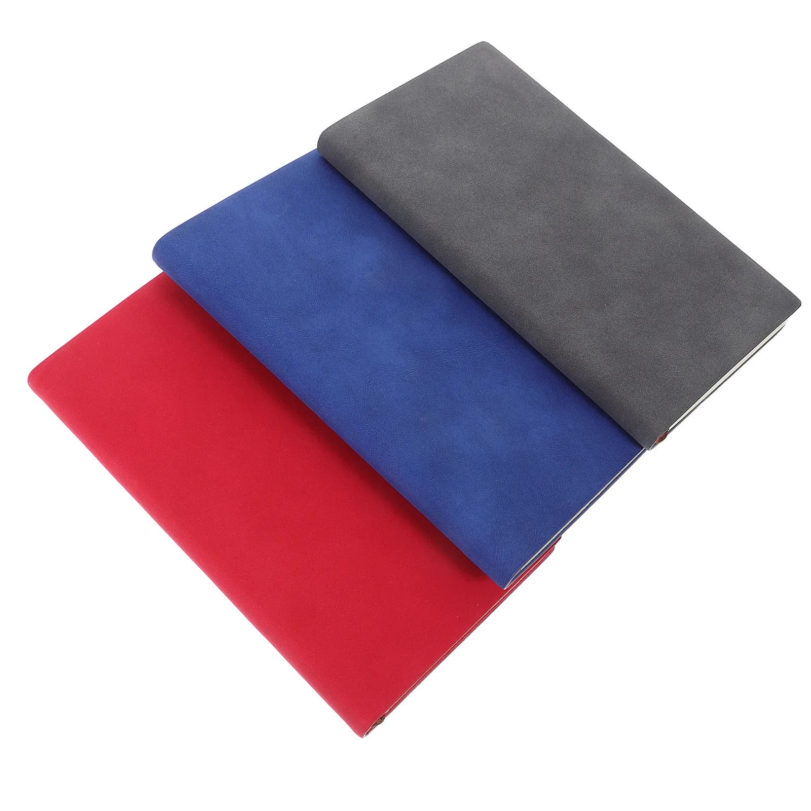 Blocco note portatile professionale a righe con tasche, 3 pezzi, per studenti, insegnanti, agenda, journaling creativo