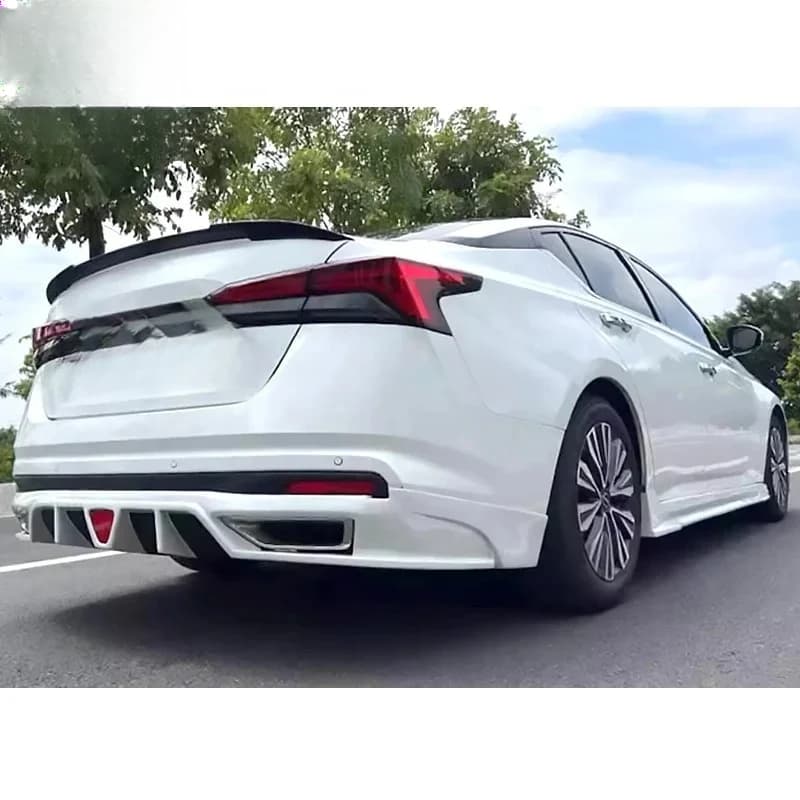 New Teana ALTIMA 2022-2024 Hatchback ABS Material Full Set Sports Style Car Body Kits Front Rear Diffuser Lip