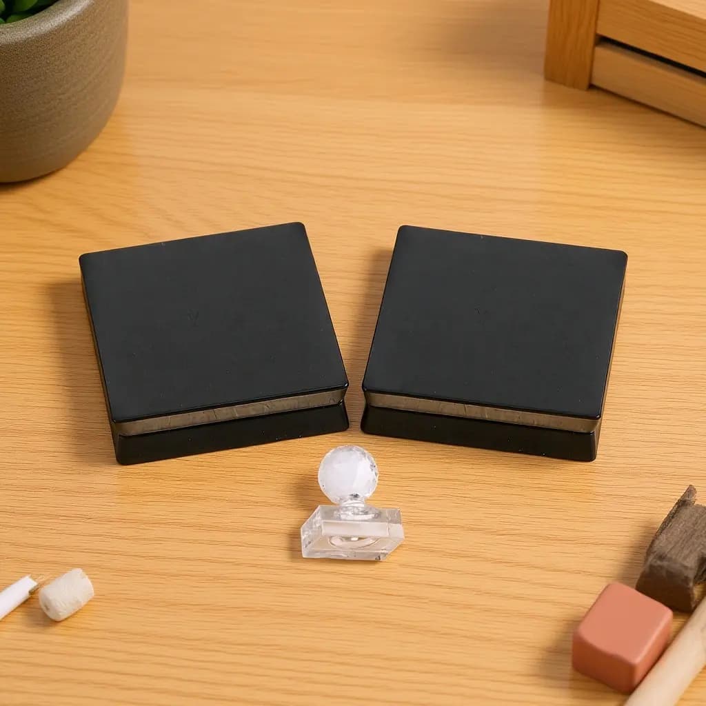 Set of 1 Palette Vuota per Ombretti, Contenitore Rechargeable for Rossetti, Fard and Fondotinta, Ideal for Travel and Fai-da-te