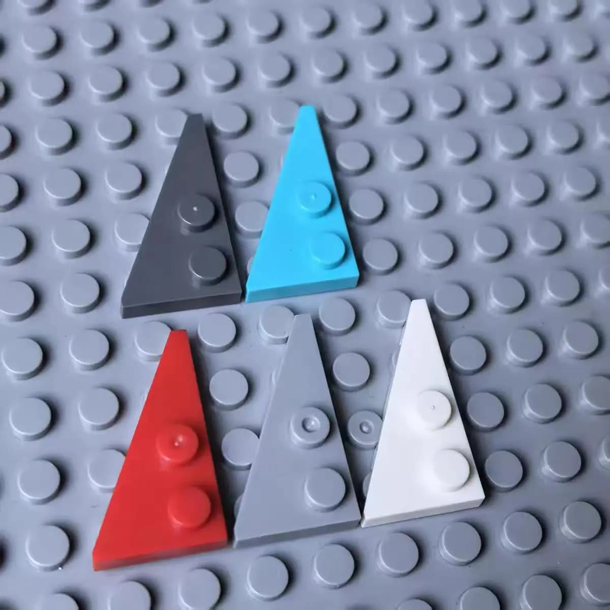 10 PCS Small Particle Building Blocks 65429 65426 (6286513 6286516) 2 * 4 27 ° MOC Customized DIY Toy Gift