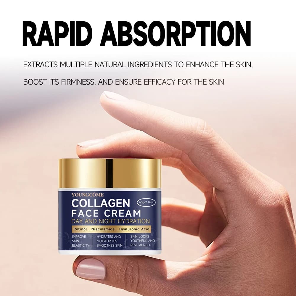 Retinoli Anti-aging face cream Moisturizing Remove wrinkles Collagen Hyaluronic acid Creams Skin soothes dry skin Retinol care