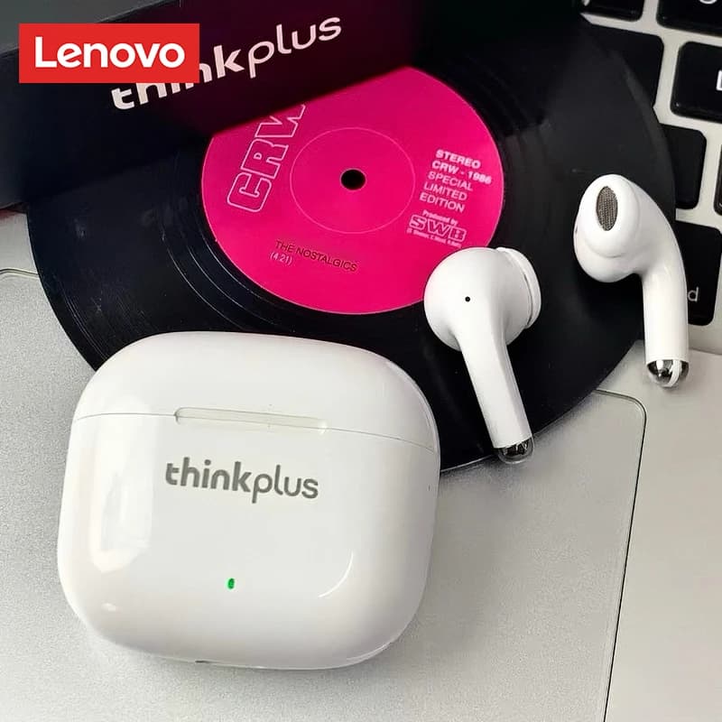 Lenovo LP40 Pro Auricolari Bluetooth senza fili Batteria a lunga durata Cuffie musicali alla moda Scelta di auricolari da gioco per chiamate HD a bassa latenza