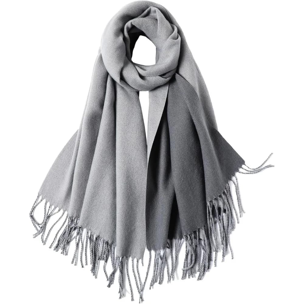 Sciarpa da donna Grandi scialli e scialli Pashmina Sciarpa coperta leggera per abito da sera Caldo ufficio quotidiano da viaggio