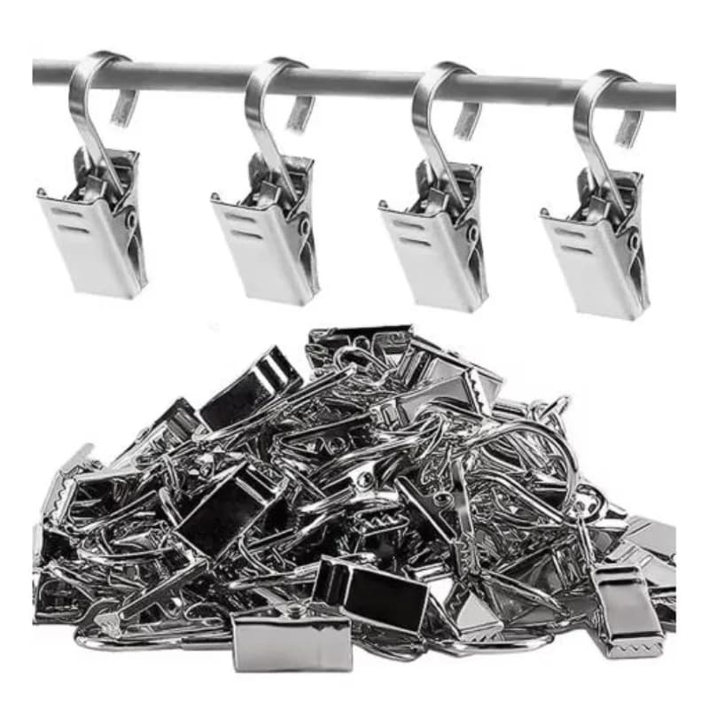 Stainless Steel Multifunctional Hanging Clip Curtain Clip Accessories for Hanging Photo Curtains Decorative Curtain Clips