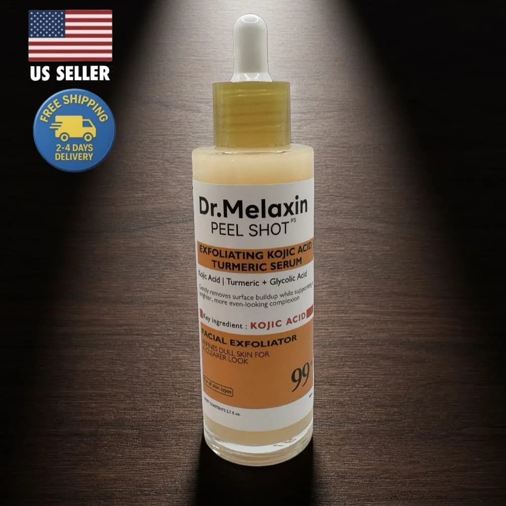 Dr.Melaxin Peel Shot Siero all'Acido Kojico e Curcuma 80ml 2.7fl oz