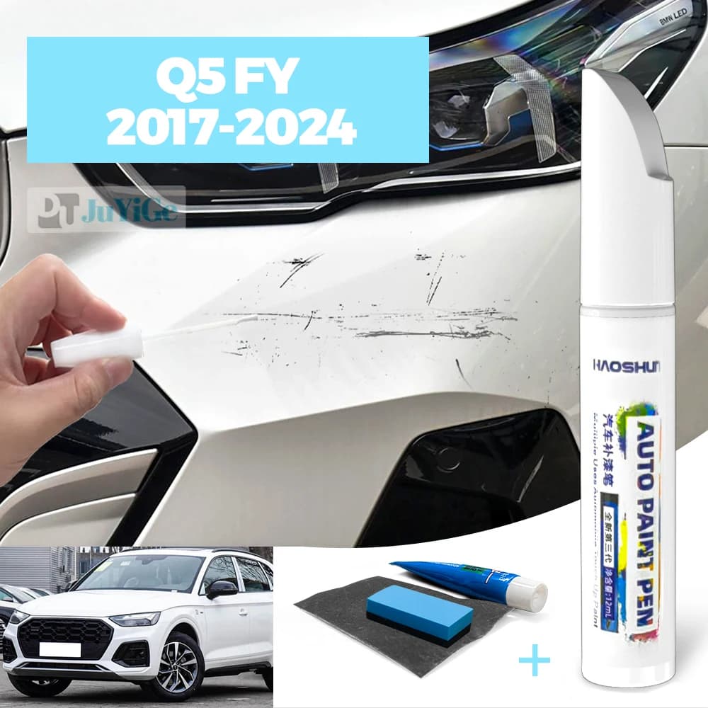 Per Audi Q5 Q5L FY 2017-2024 2018 2019 2020 2021 2022 2023 Vernice per auto Penna Cura della vernice Riparazione graffi Pittura a cera Rimozione graffi