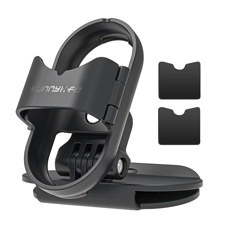 Supporto per Fotocamera Sportiva con Clip per Zaino a 360 Gradi, Supporto per Cappello per Fotocamera Insta360 GO 3/GO 3S, Accessori per Fotocamera