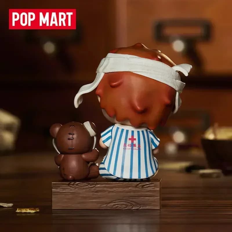 POP MART Hirono WELLPHARMACY Series Blind Box Statuetta Anime Carina Regalo Misterioso Bambola Ornamenti da Scrivania