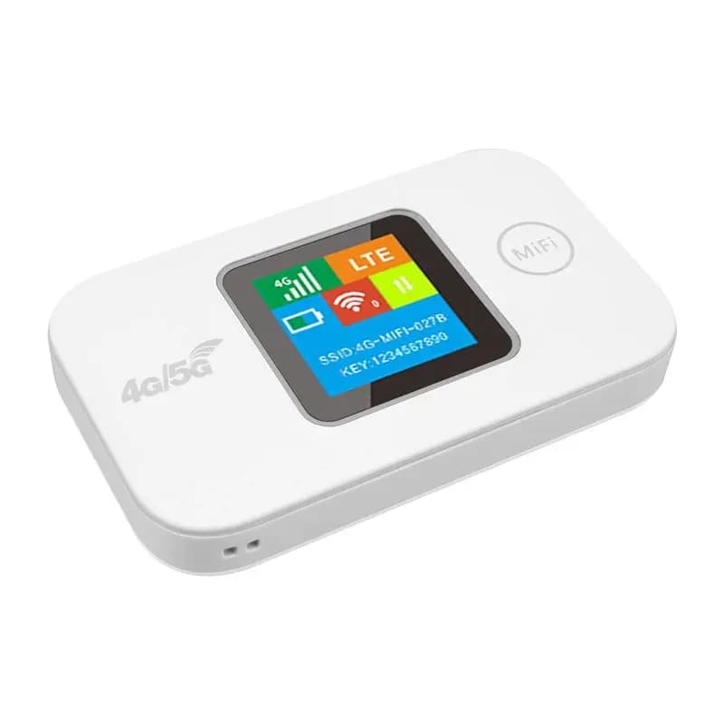 Router WIFI Hotspot Mobile 4G/5G, Router LTE 4G, Ripetitore, Modem Tascabile con Slot per Scheda SIM, Ampia Copertura