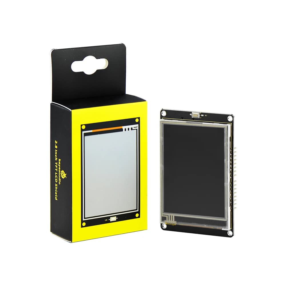 Keyestudio Schermo LCD TFT da 2,8 pollici con touchscreen guidato con chip ILI9325 per Arduino UNO R3