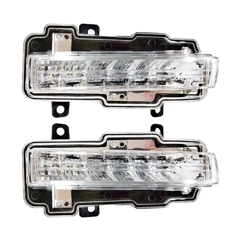 Luce DRL a LED stabile per Mitsubishi Pajero Montero IV 2015-2020, luce di marcia diurna bianca, fendinebbia, faro anteriore
