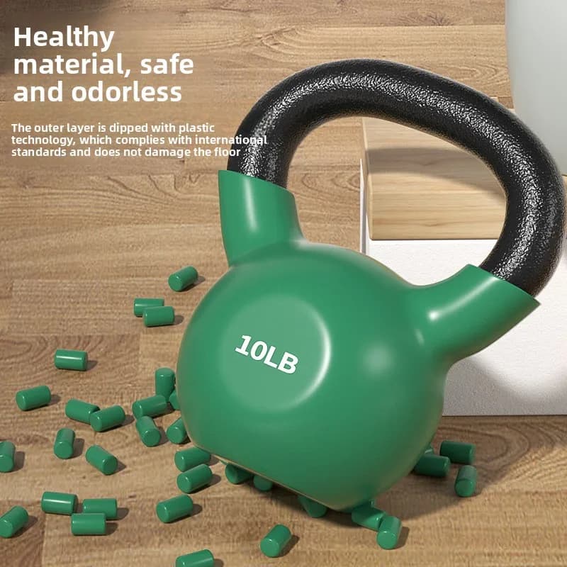 Solid Cast Iron Kettlebell for Fitness Male and Female Personal Training, Domestic Competition Equipment, for Lifting Clamps, Durable Steel