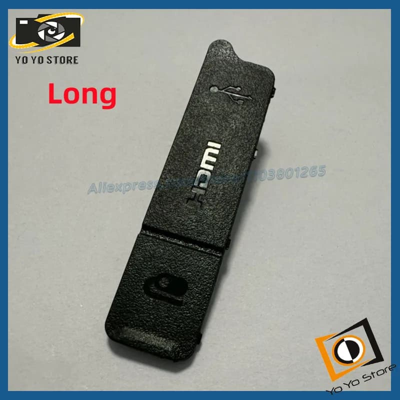 NUOVO Per Nikon Z5 Z6 Z7 Z6II Z7II Copertura Laterale Borsette Porta USB Caso Coperchio In Gomma Della Pelle USB Gomma HDMI
