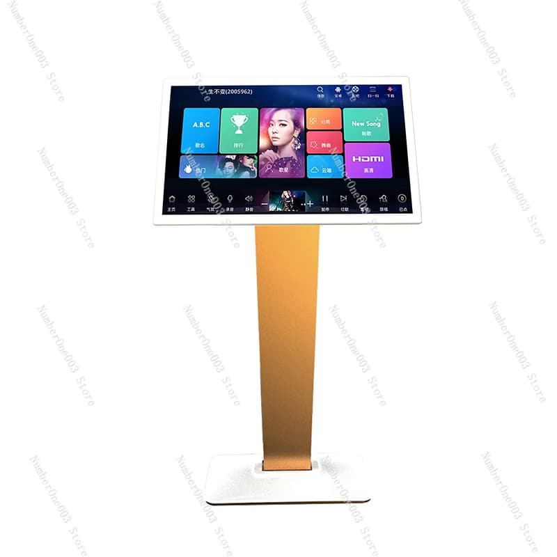 Jukebox a doppio sistema vocale Smart Home KTV Macchina da canto Touch Macchina all-in-one Karaoke Jukebox Set