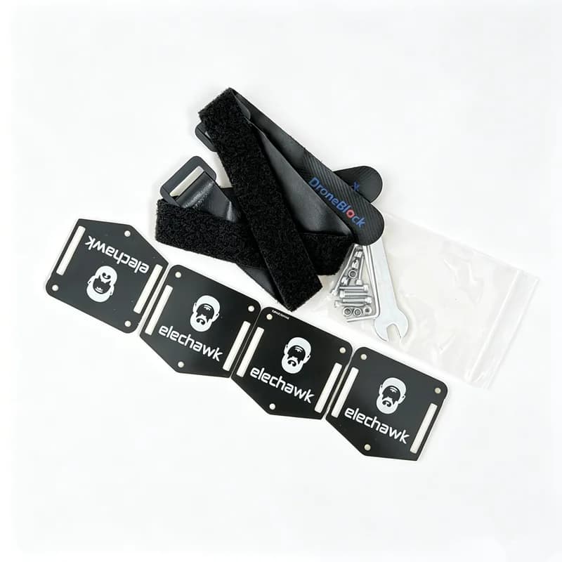 Confezione da 2 Ganci per Zaino Drone, Clip per Cinghie di Trasporto Fai-da-Te per Droni FPV Freestyle