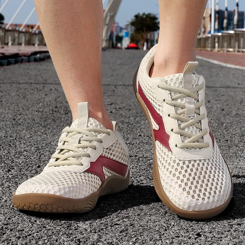 Scarpe Sportive Casual da Uomo Larghe, Resistenti all'Usura, Traspiranti, con Suola Morbida Ammortizzata, Eleganti e Comode per la Corsa