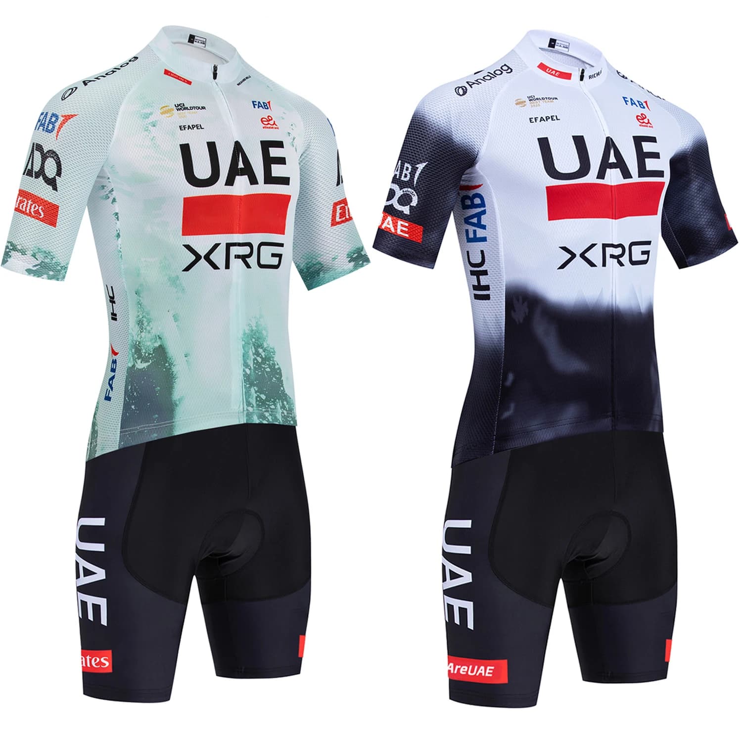 NUOVA Maglia da ciclismo bianca Team 2026 UAE Bike Maillot Jersey Pantaloncini Set MTB Ropa Ciclismo T-shirt da bicicletta ad asciugatura rapida Abbigliamento