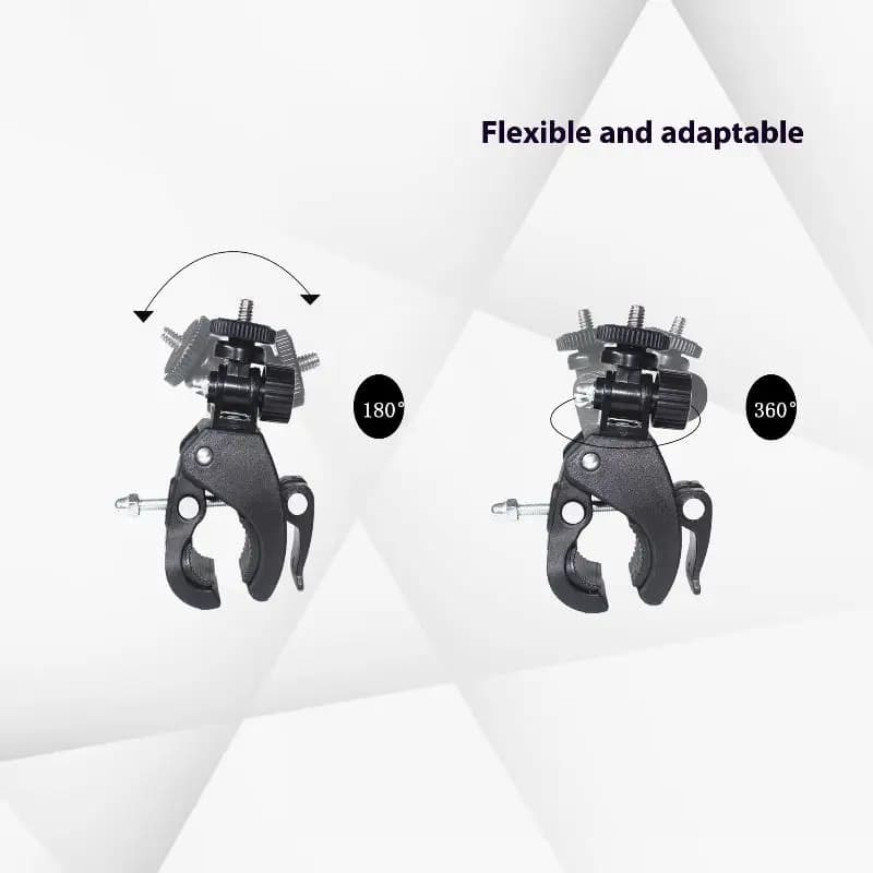 1 Set For 13 Action 5 Pro Support Action Camera Parts For Insta360 Ace Pro 2 Mounting Bracket Motorcycle Bicycle