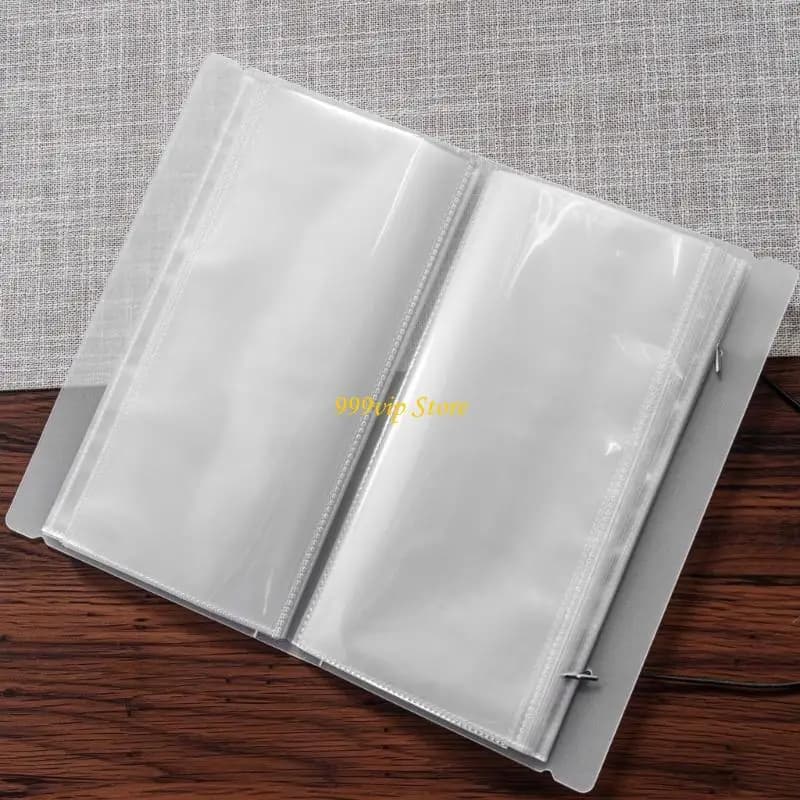 C90C 100/200 buste Pianificatore finanziario Notebook per risparmio risparmio banconota Libro archiviazione per risparmi