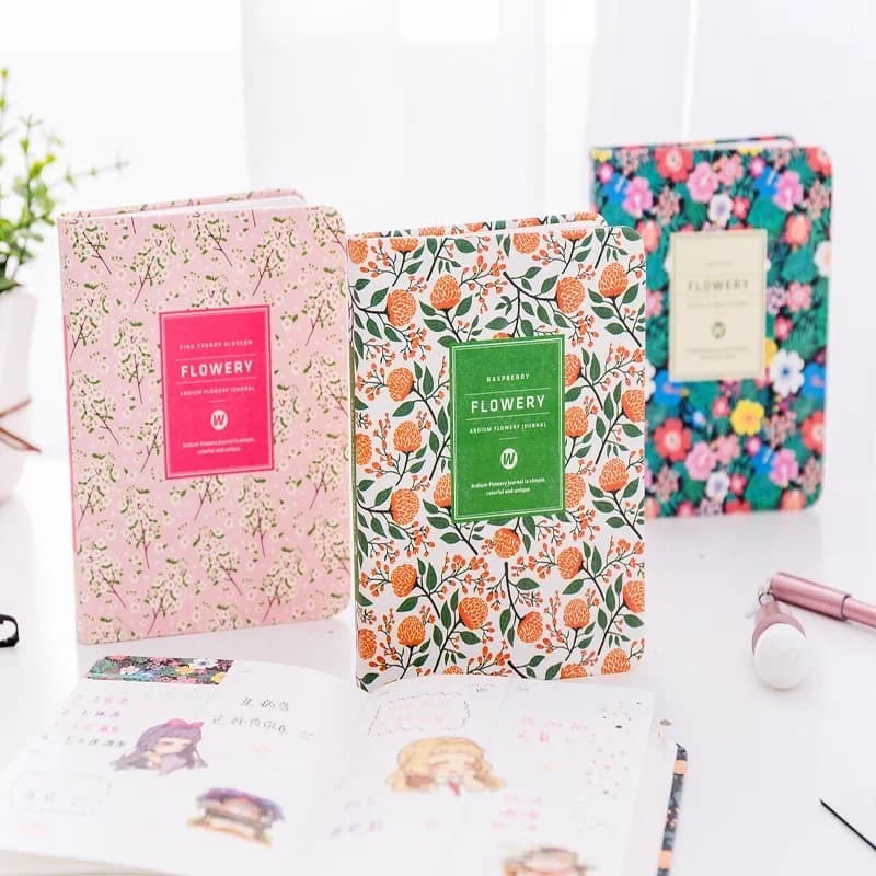 Kawaii Agenda annuale mensile settimanale Agenda giornaliera Budget Notebook Cute Diary Journal blocco note cancelleria coreana forniture per ufficio