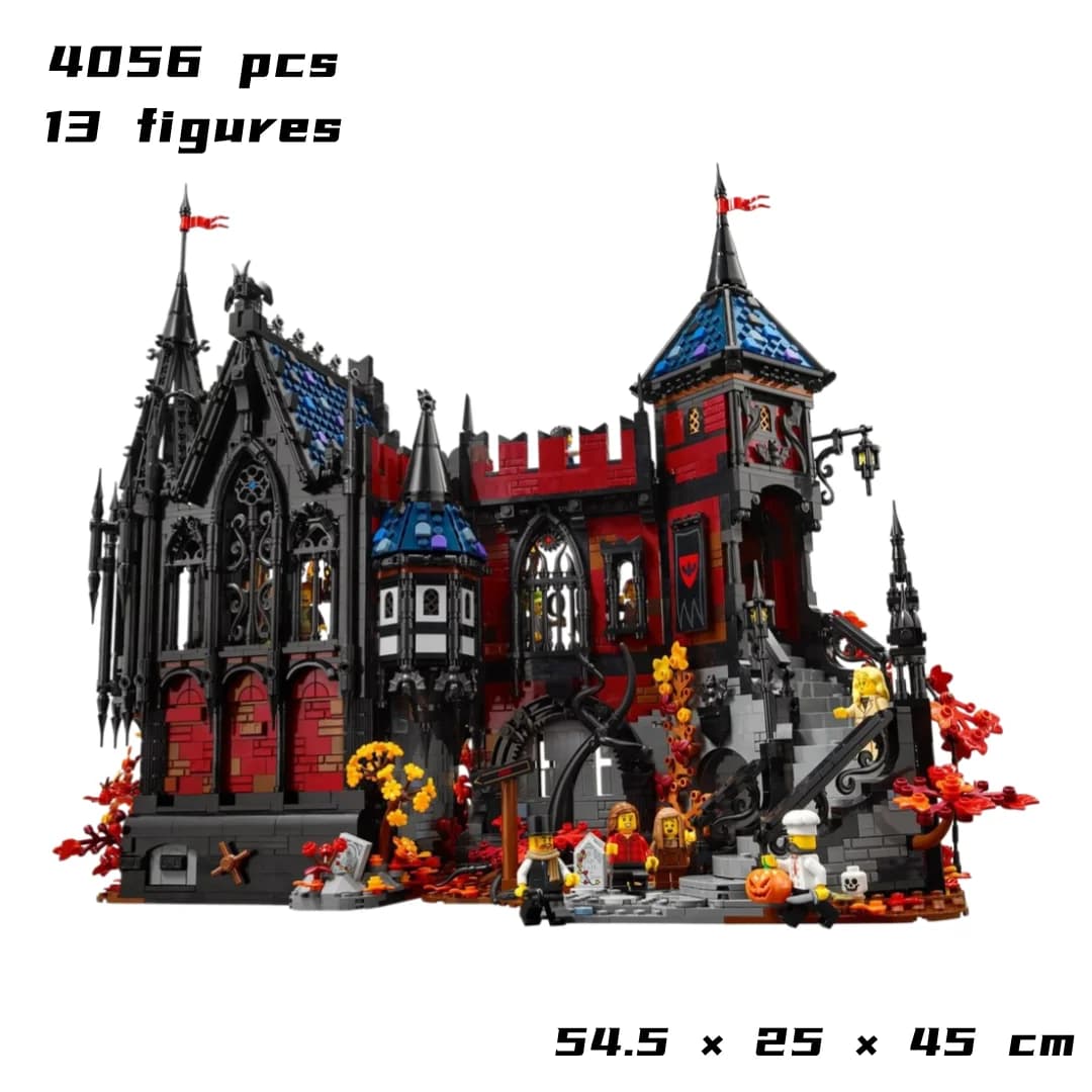 910049 Avventura in Transilvania, Set di Costruzioni Compatibili con 4056 Pezzi Bricklink, Modello MOC, Regalo di Compleanno per Adolescenti
