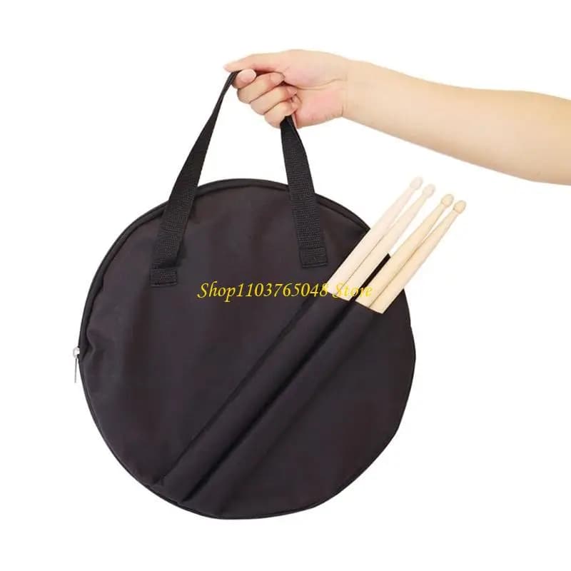R53E Silent Practice Drum Pad 12 pollici Drum Practice Pad con bacchette e custodia
