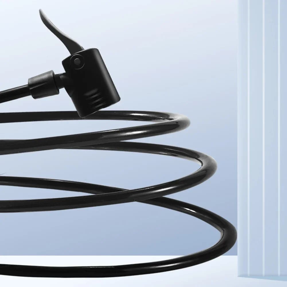 Tubo di prolunga per pompa d'aria portatile a portata di mano per bicicletta Tubo per pompa Gonfiatore per pneumatici Accessori per tubi di ricambio per trachea audace e allungata