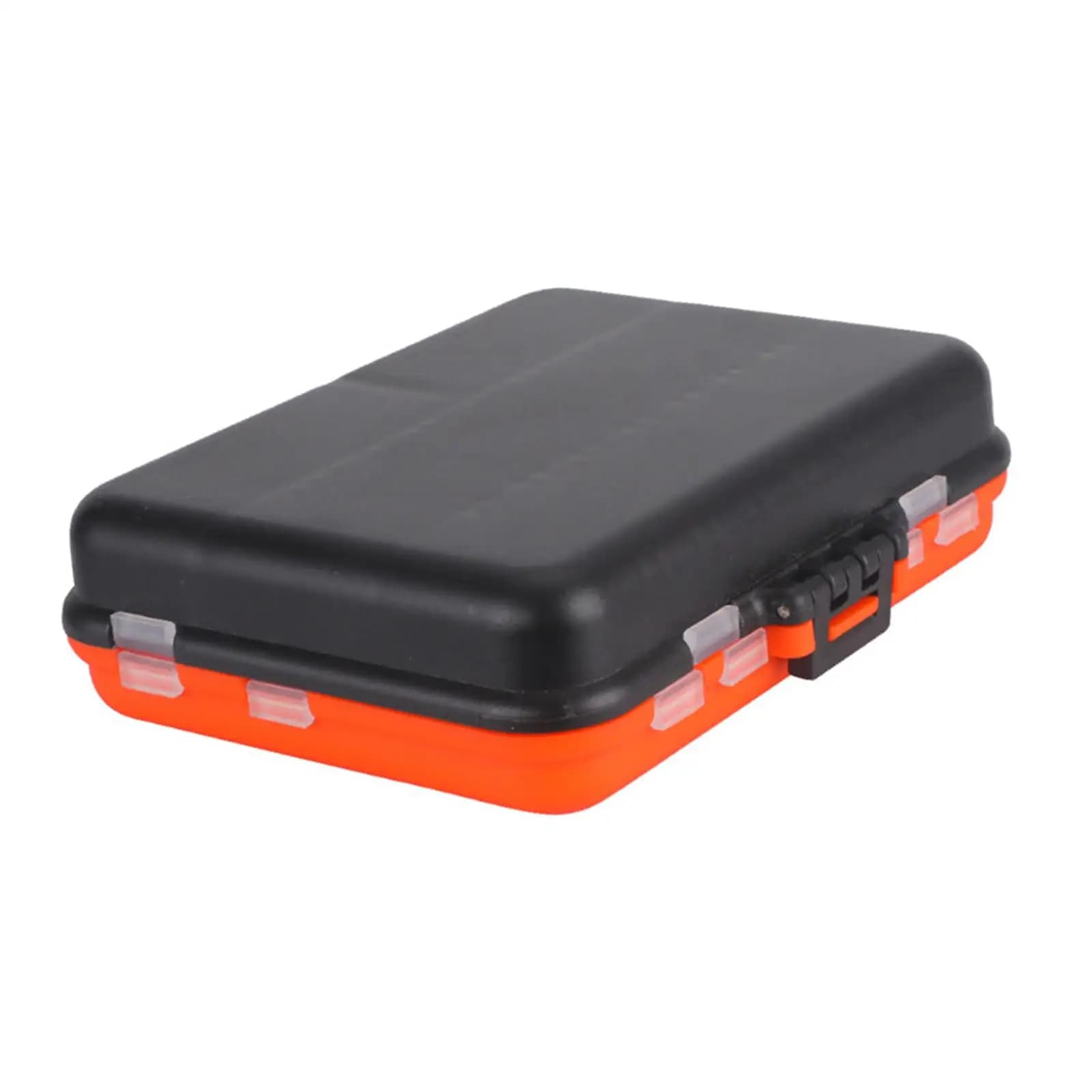 Double Side Tackle Box with Removable Dividers Fishing Hooks Storage Box Hard Plastic Organizer for Lake River