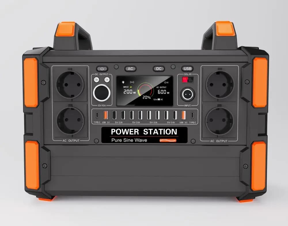 Solar Generator 200W Solar Panel Portable Power Station Outdoor