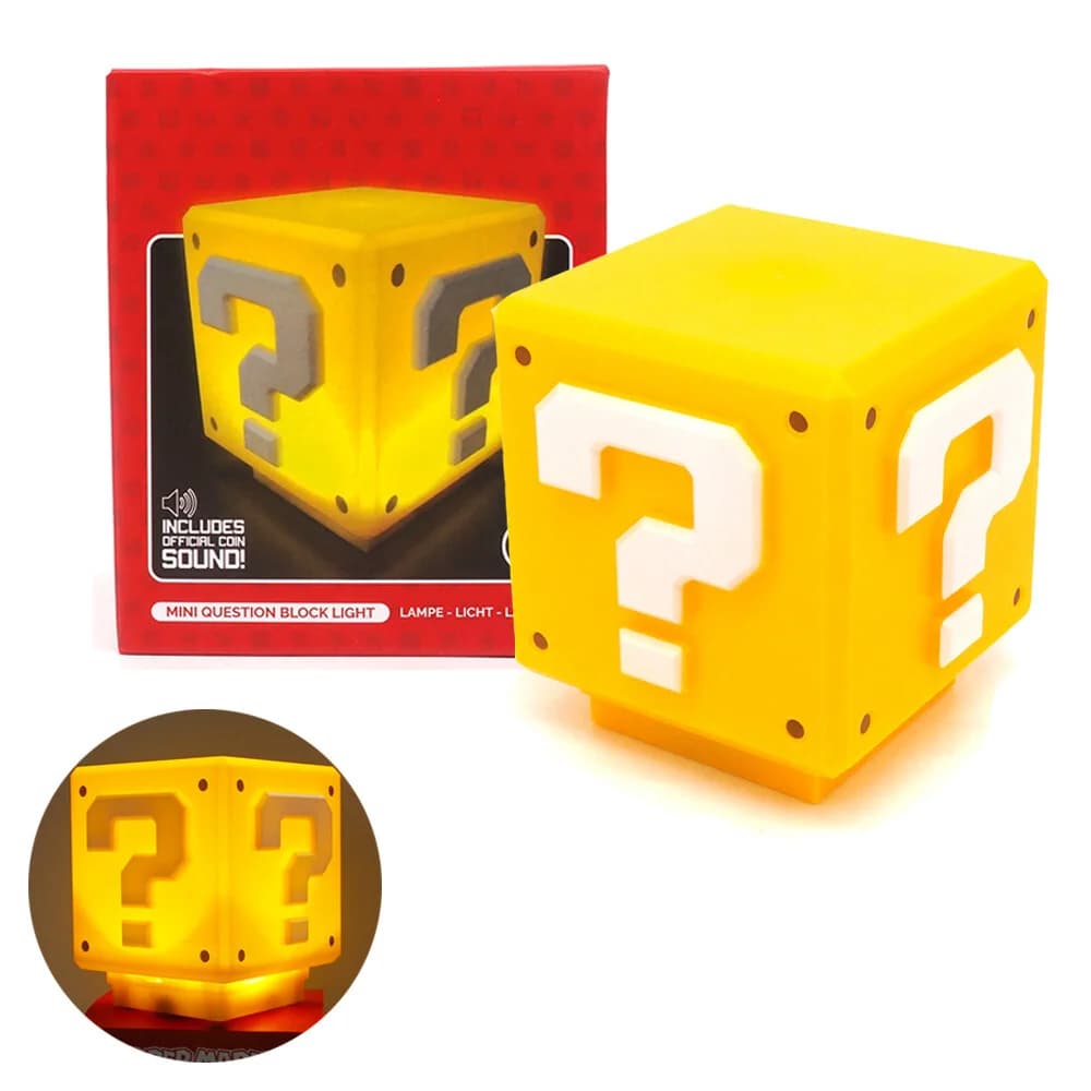 Lampada Notturna a Forma di Punto Interrogativo con Musica, Ricaricabile USB, Lampada Anime, Decorazione Creativa per Sala Giochi, Regalo di Compleanno