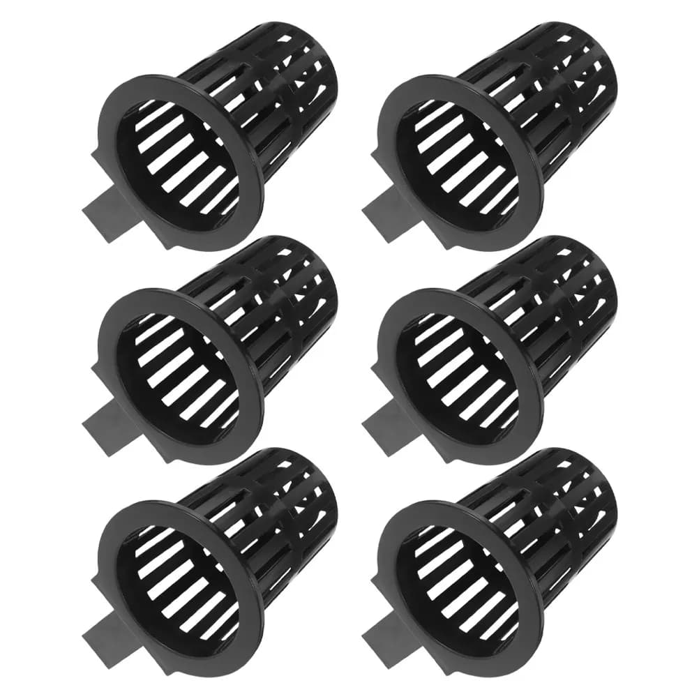 Set di 6 Vasi a Rete Idroponici da Parete per Acquario, Decorazione per Vasche dei Pesci, Giardinaggio Verticale, Rete per Piante Acquatiche