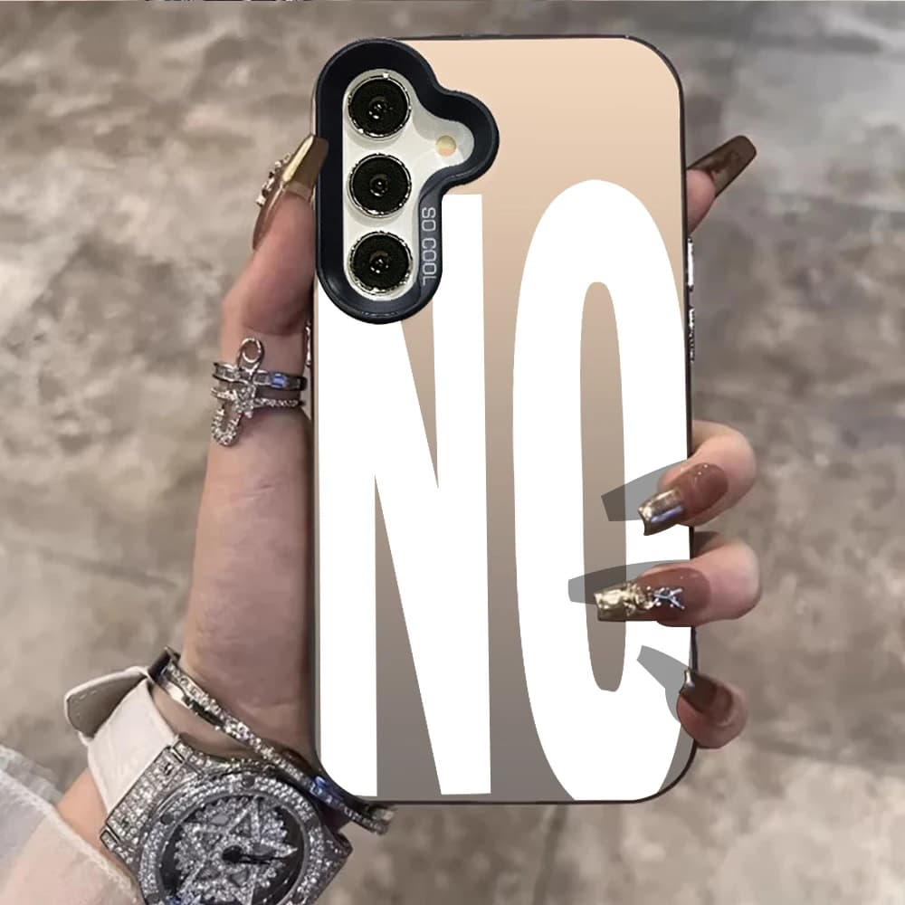 NO And YES Personalized Art Phone Case For Samsung Galaxy S26 S25 S22 S24 S23 Ultra Plus FE A56 A55 A54 A36 A35 5G Hard PC Cover