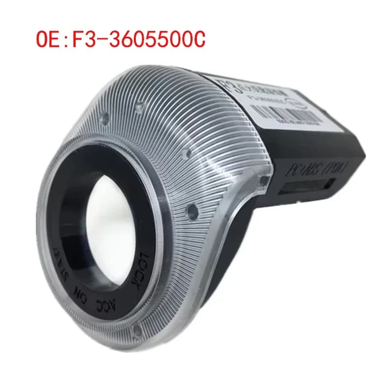 Anello Decorativo per Interruttore di Accensione con Indicatore Luminoso per BYD F3 F3R F3DM, Luce di Promemoria F3-3605500C