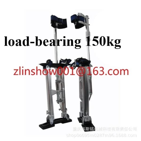 Aluminum alloy stilt climber, interior decoration tripod, heightening clown performance stilts - load-bearing 150kg