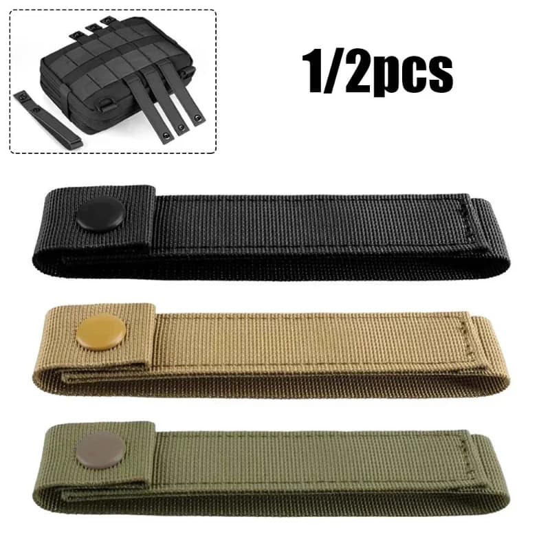 1/2pcs Ribbon Webbing Buckle Key Hook Clip Water Bottle Holder Climbing Carabiner Belt Backpack Hanger Hook