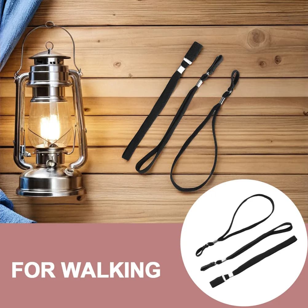 6Pcs Cane Hand Lanyard Sturdy Fiber Hiking Walking Stick Rope Outdoor Trekking Climbing Pole Holder Walking Stick Rope