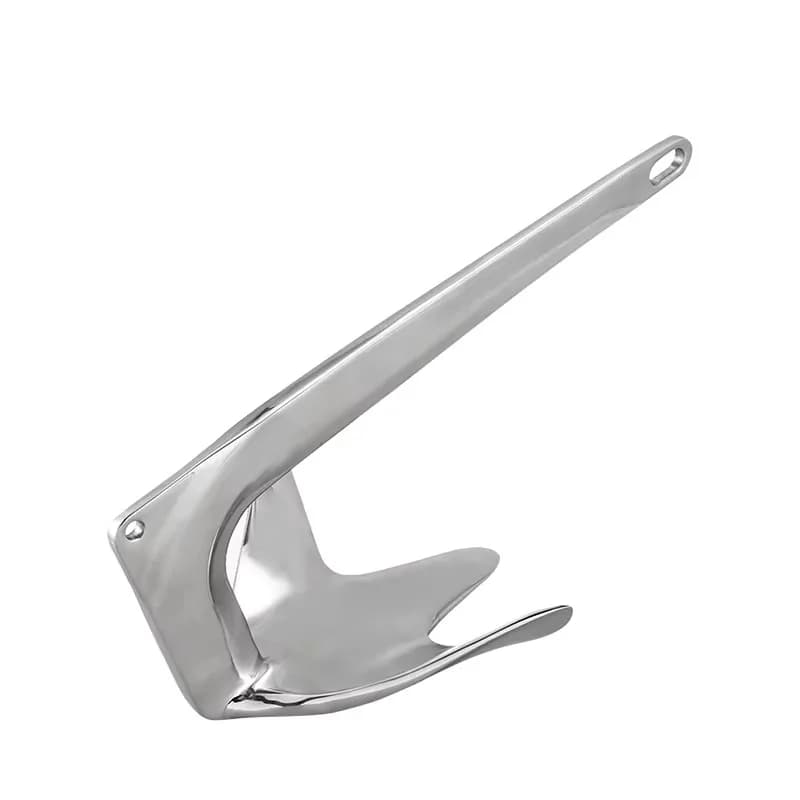 Accessori Marini Ancora in Acciaio Inox 316 Lucidato a Specchio per Imbarcazioni