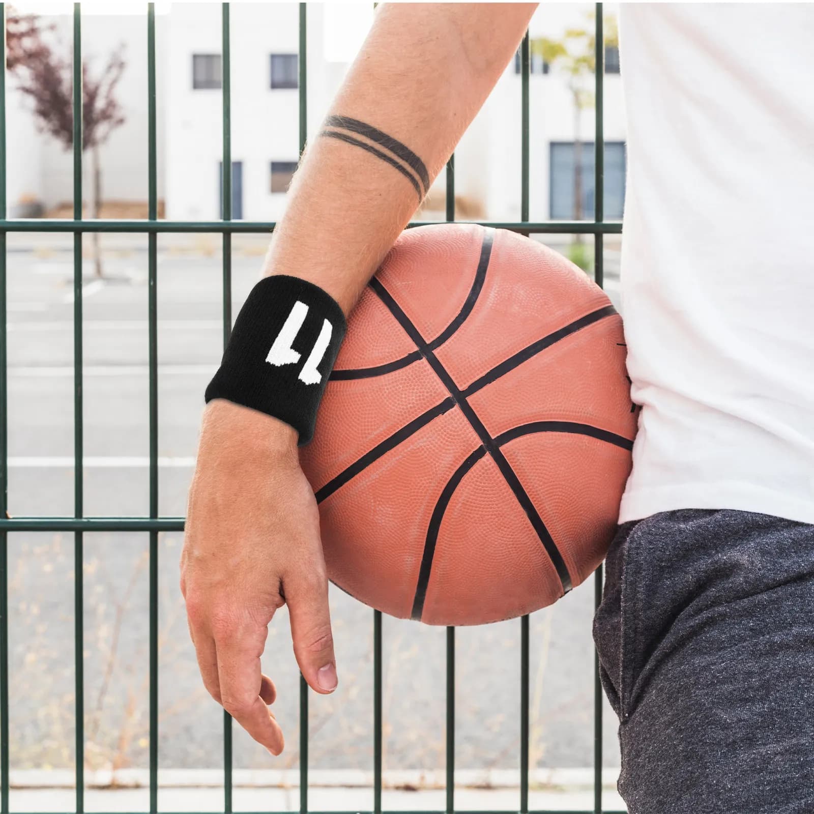 1 Paio di Fasce Elastiche Sportive per Polso, Protezioni Traspiranti e Confortevoli, Fasce Assorbenti per Allenamento e Fitness